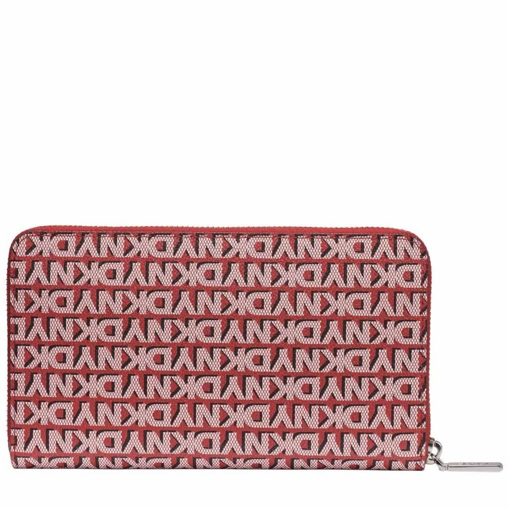 DKNY AVRIL LOGO WALLET