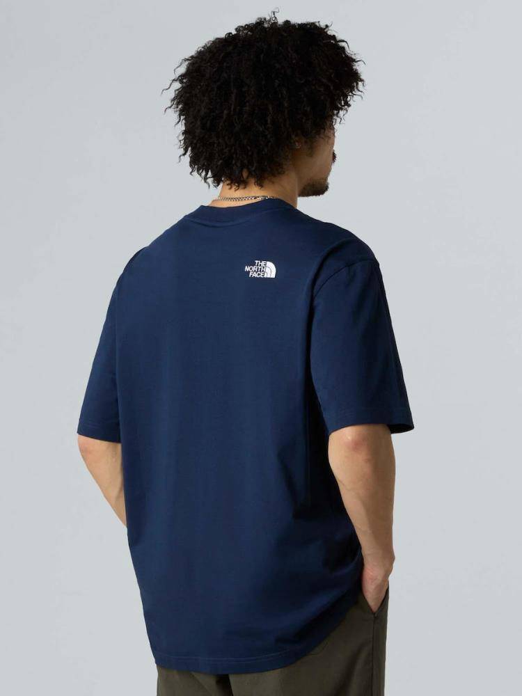 THE NORTH FACE M SS ESSENTIAL OVERSIZE SUMMIT TEE
