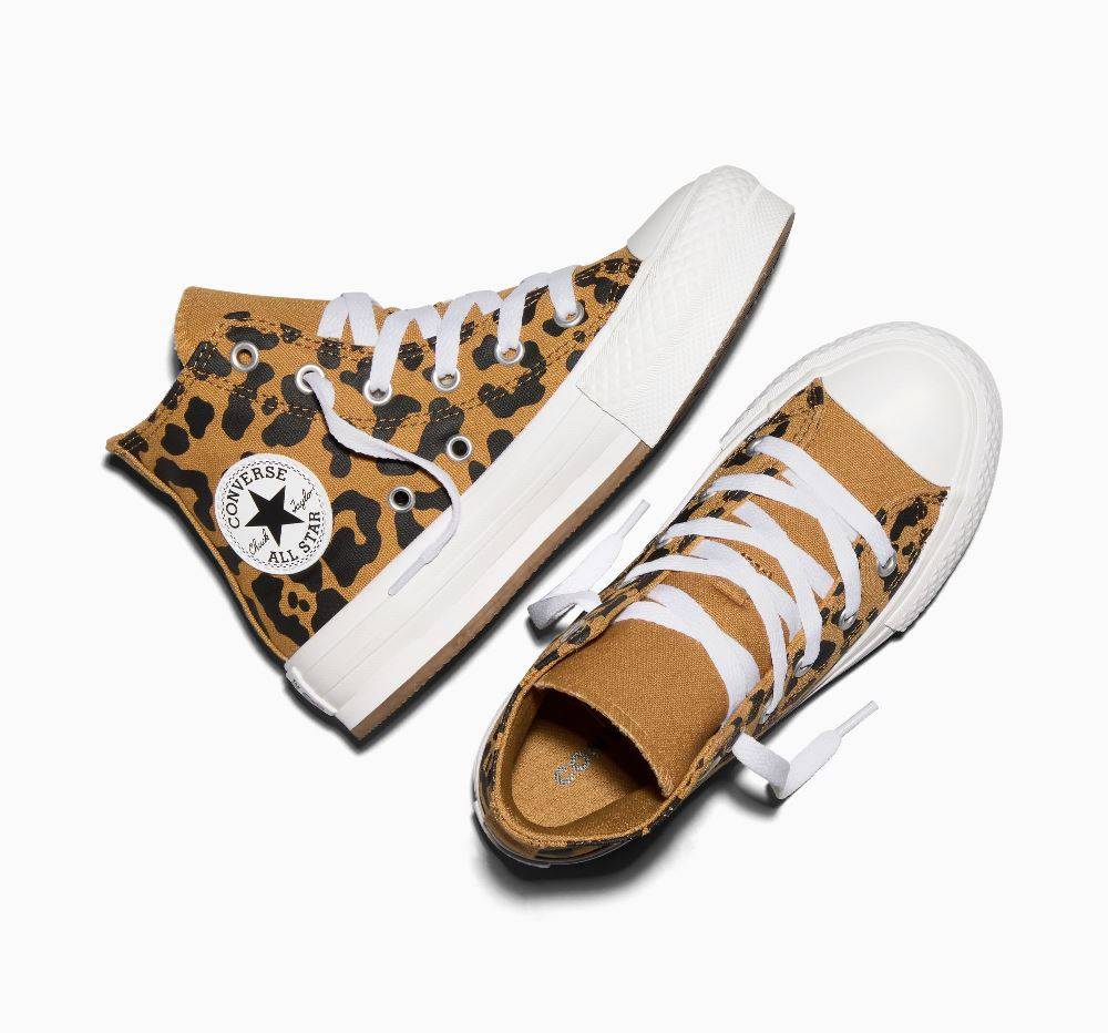 CONVERSE CHUCK TAYLOR ALL STAR EVA LIFT LEOPARD PLATFORM