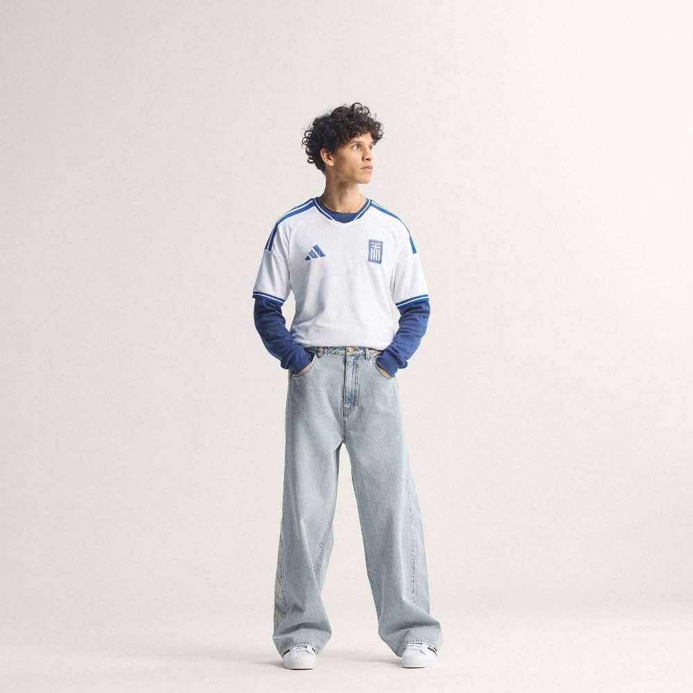 ADIDAS M GREECE 26 HOME AUTHENTIC JERSEY