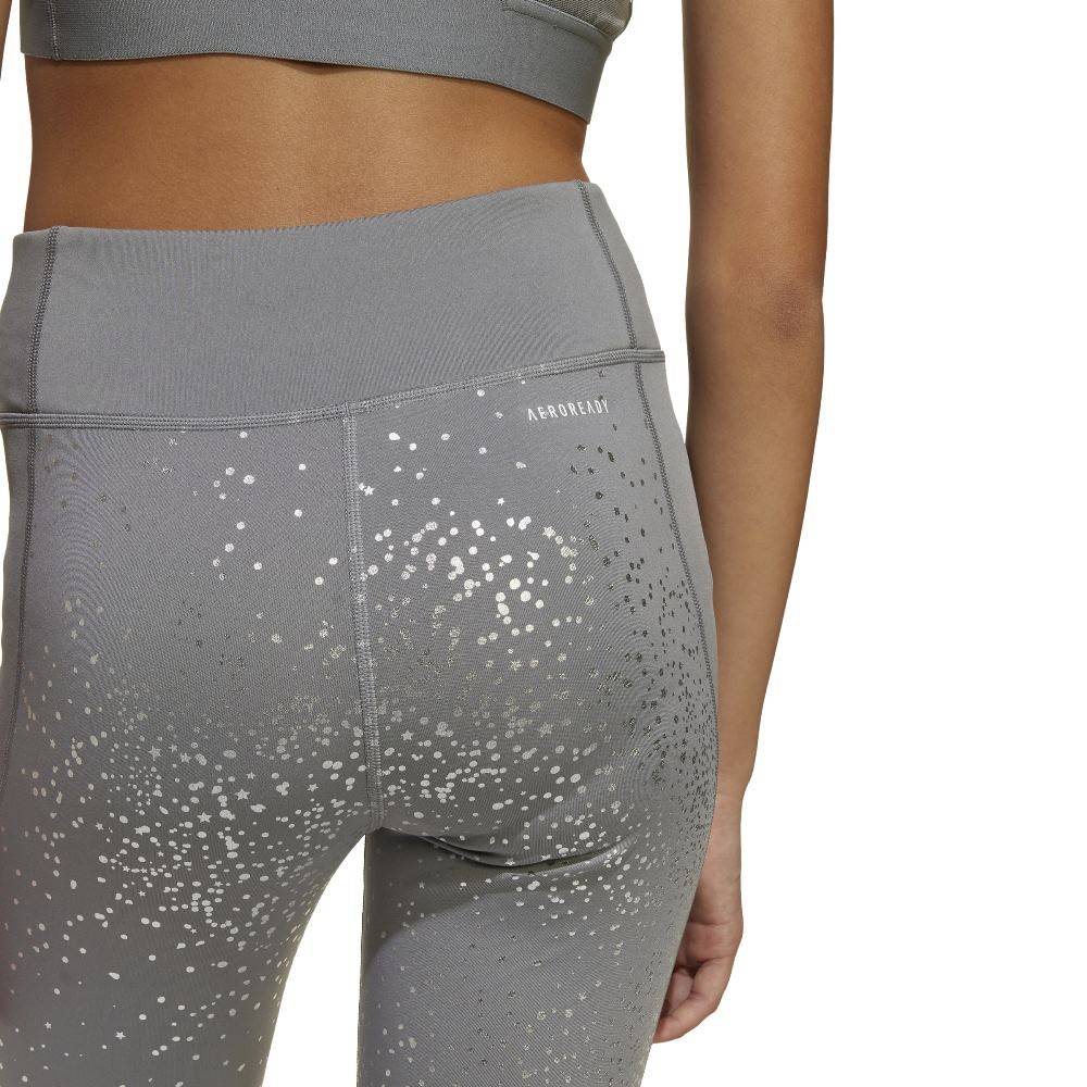 ADIDAS GIRLS OPTIME GLAM 7/8 LEGGINGS
