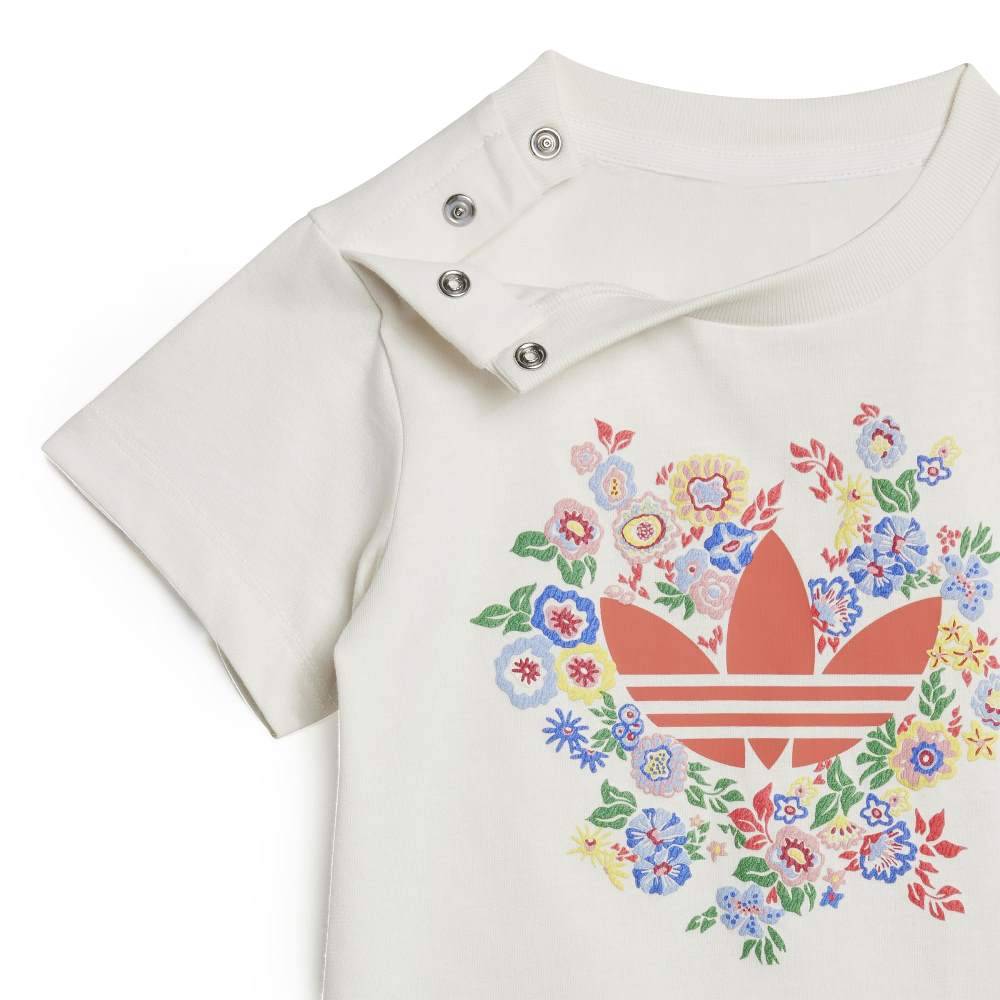 ADIDAS ORIGINALS INFANT X LIBERTY LONDON SHORT TEE SET