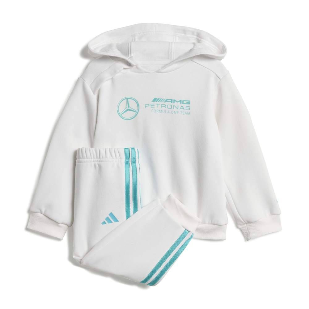 ADIDAS INFANT MERCEDES - AMG PETRONAS FORMULA ONE TEAM DNA JOGGER LONG SLEEVE