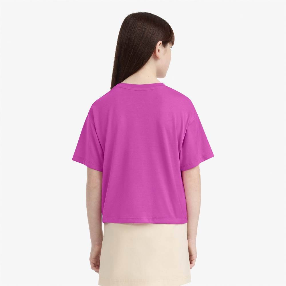 CONVERSE GIRLS BUBBLE GRAPHIC BOXY TEE