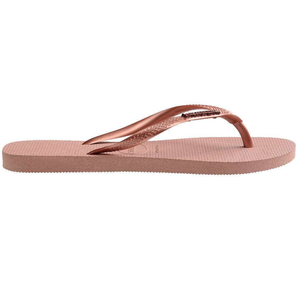 HAVAIANAS SLIM LOGO METALLIC