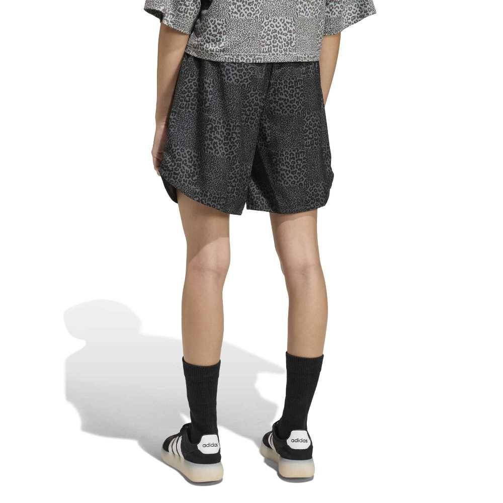 ADIDAS GIRLS SPORT ICONS ALLOVER PRINTED SHORTS
