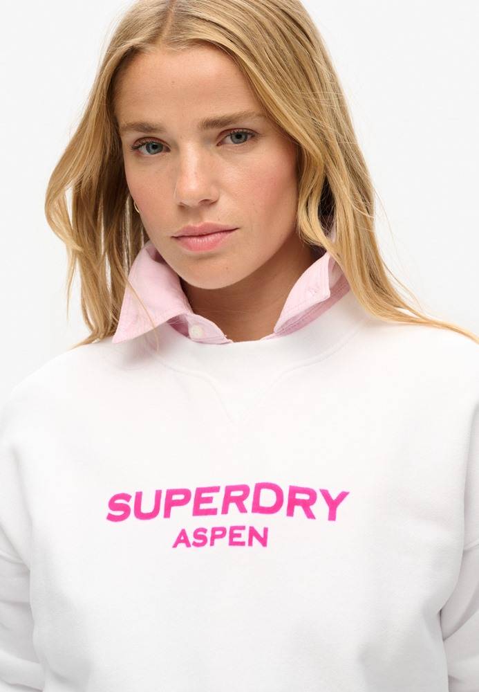 SUPERDRY SPORT LUXE LOOSE CREW SWEAT