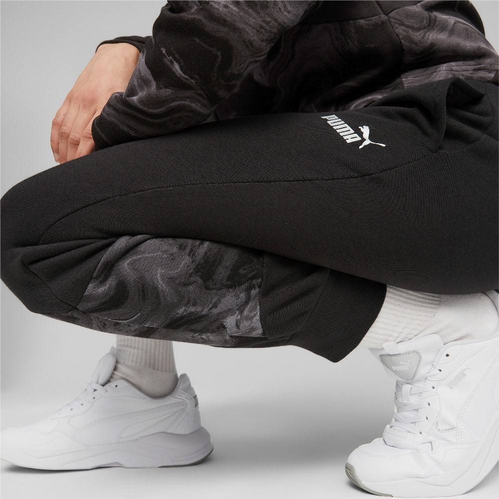 PUMA POWER CAT MARBLEIZED WOMENS SWEATPANTS