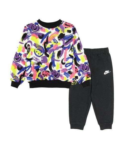 NIKE NSW EY ALL OVER PRINT CREW SET