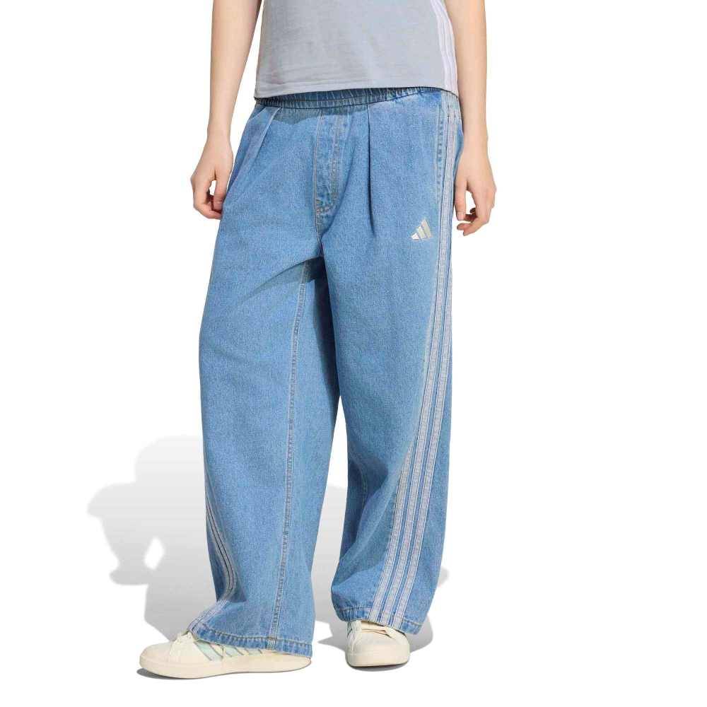 ADIDAS STADIUM WASHED DENIM LOOSE FIT PANTS