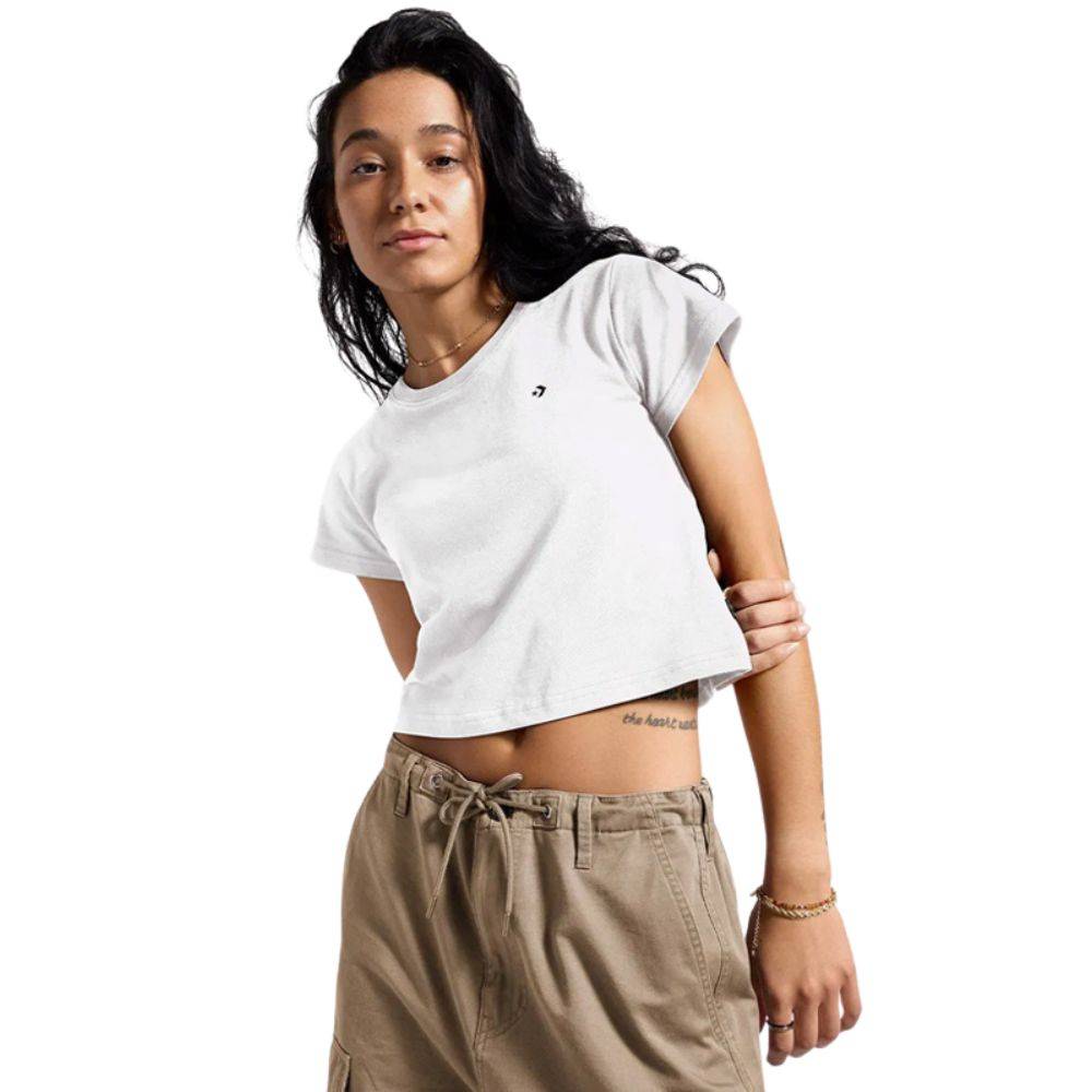 CONVERSE CROPPED T-SHIRT