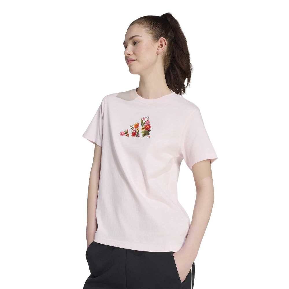 ADIDAS FLORAL REGULAR GRAPHIC T-SHIRT