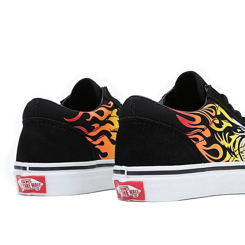 VANS JUNIOR OLD SKOOL (FLAME RACING)