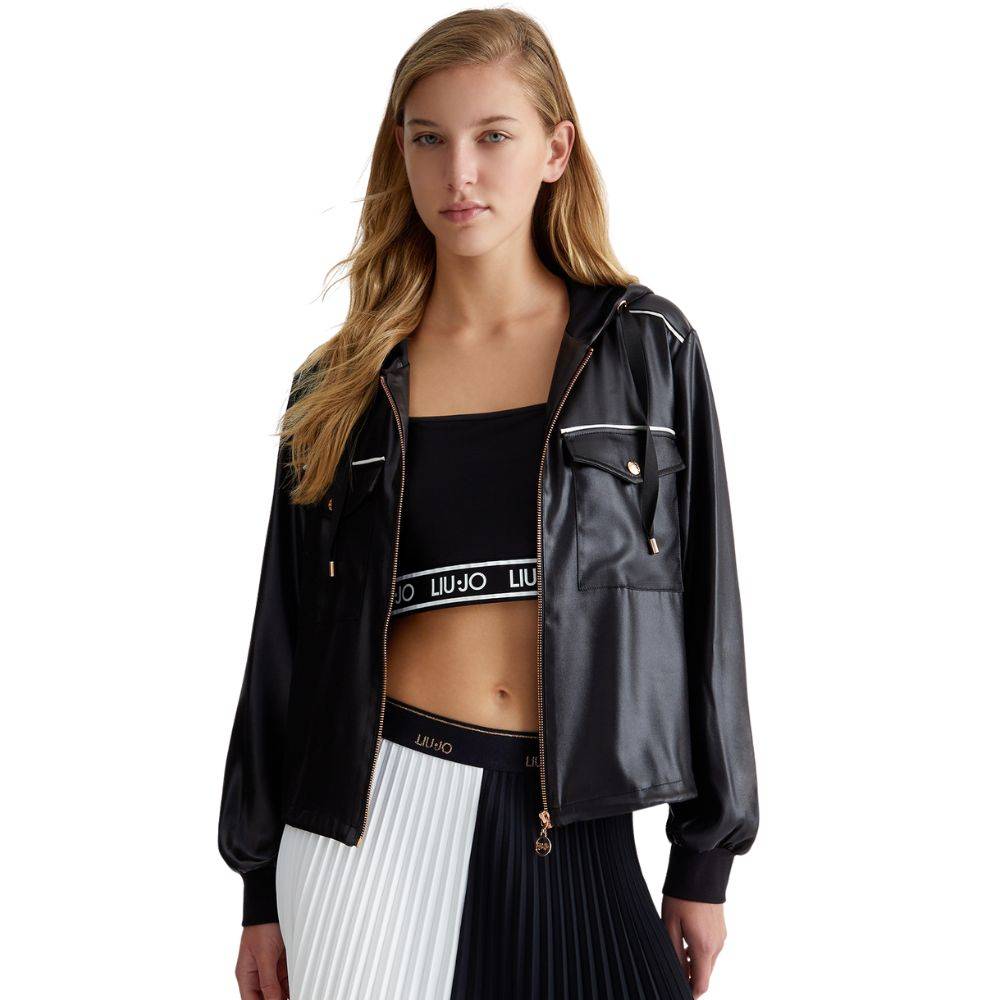 LIU JO COATER FABRIC ZIP JACKET