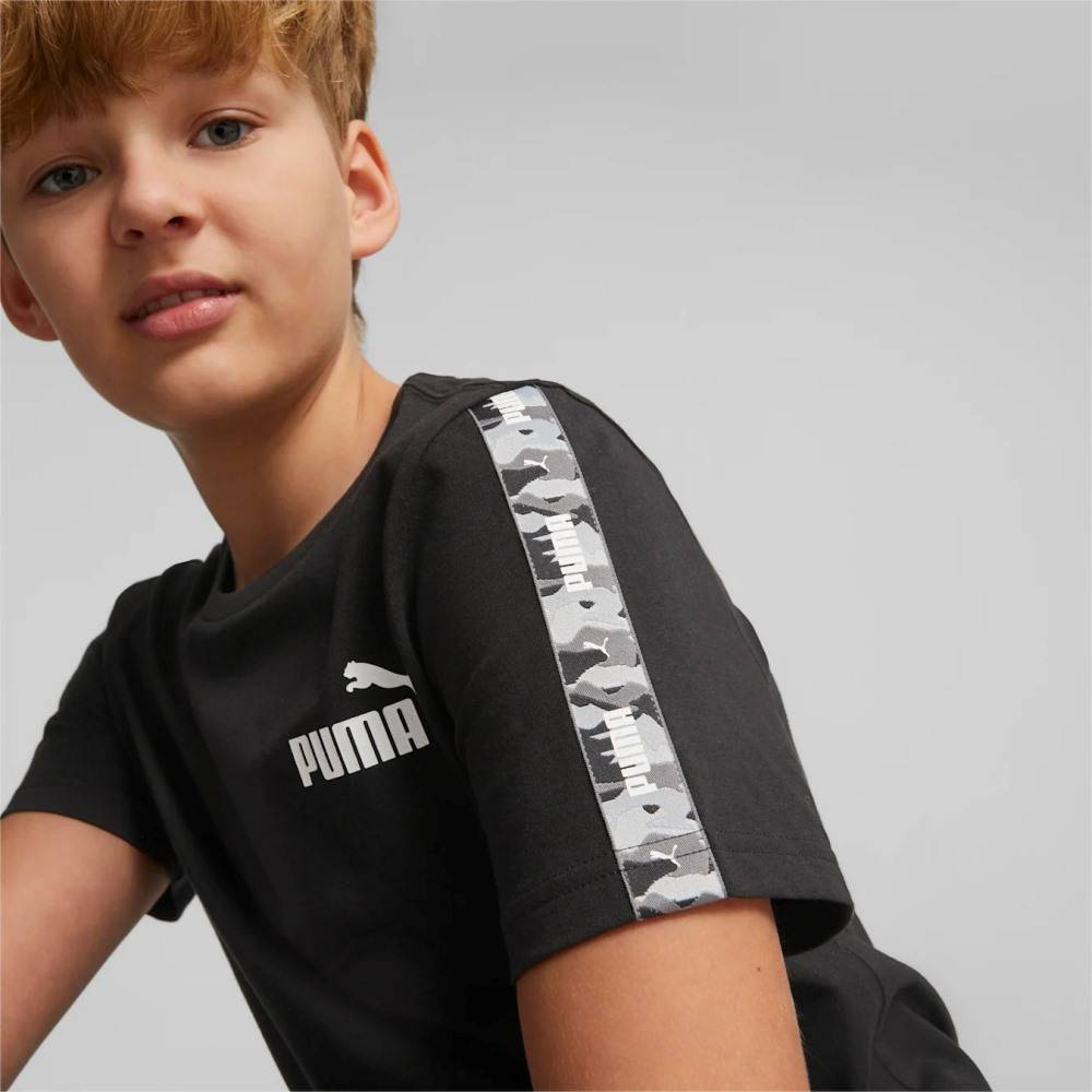 PUMA ESSENTIALS TAPE CAME BOYS TEE