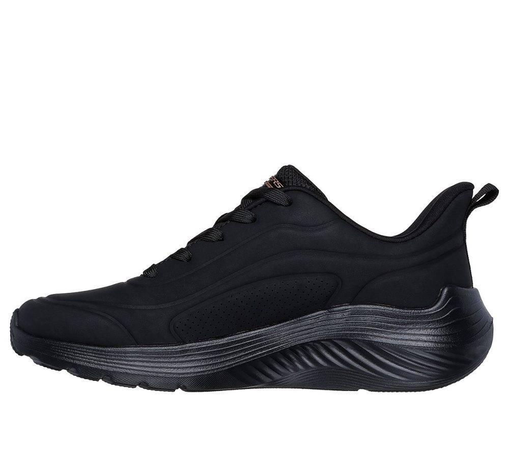 SKECHERS BOBS SQUAD WAVES - JUST WADING LACE-UP WOMENS SNEAKERS