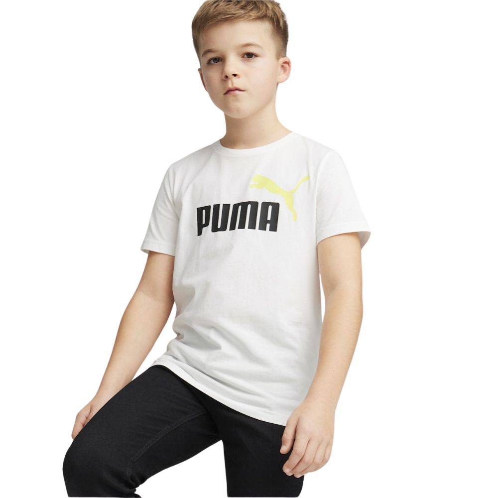 PUMA ESS+ 2 COL LOGO TEE B