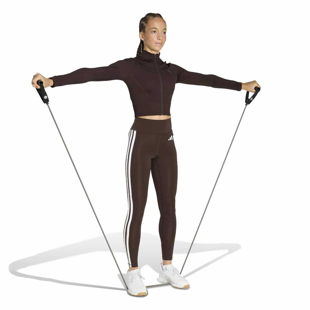 ADIDAS WORKOUT ESSENTIALS KNIT ZIP THROUGH JACKET