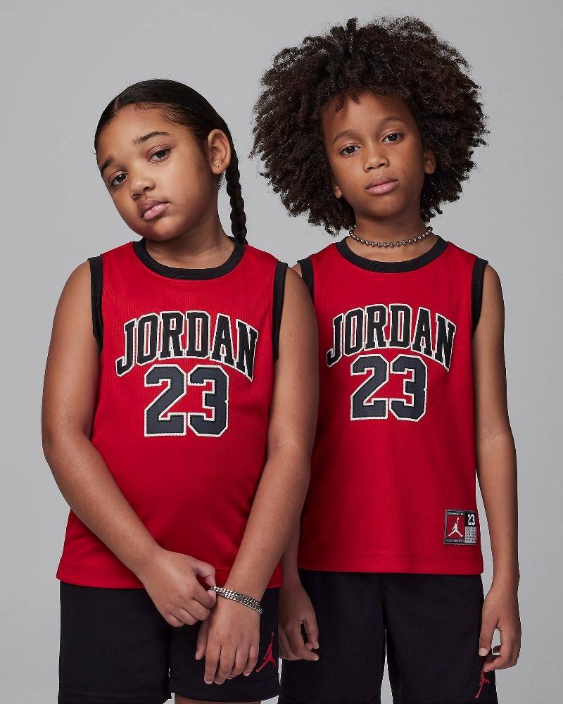 NIKE JORDAN LITTLE KIDS JORDAN 23 JERSEY SET