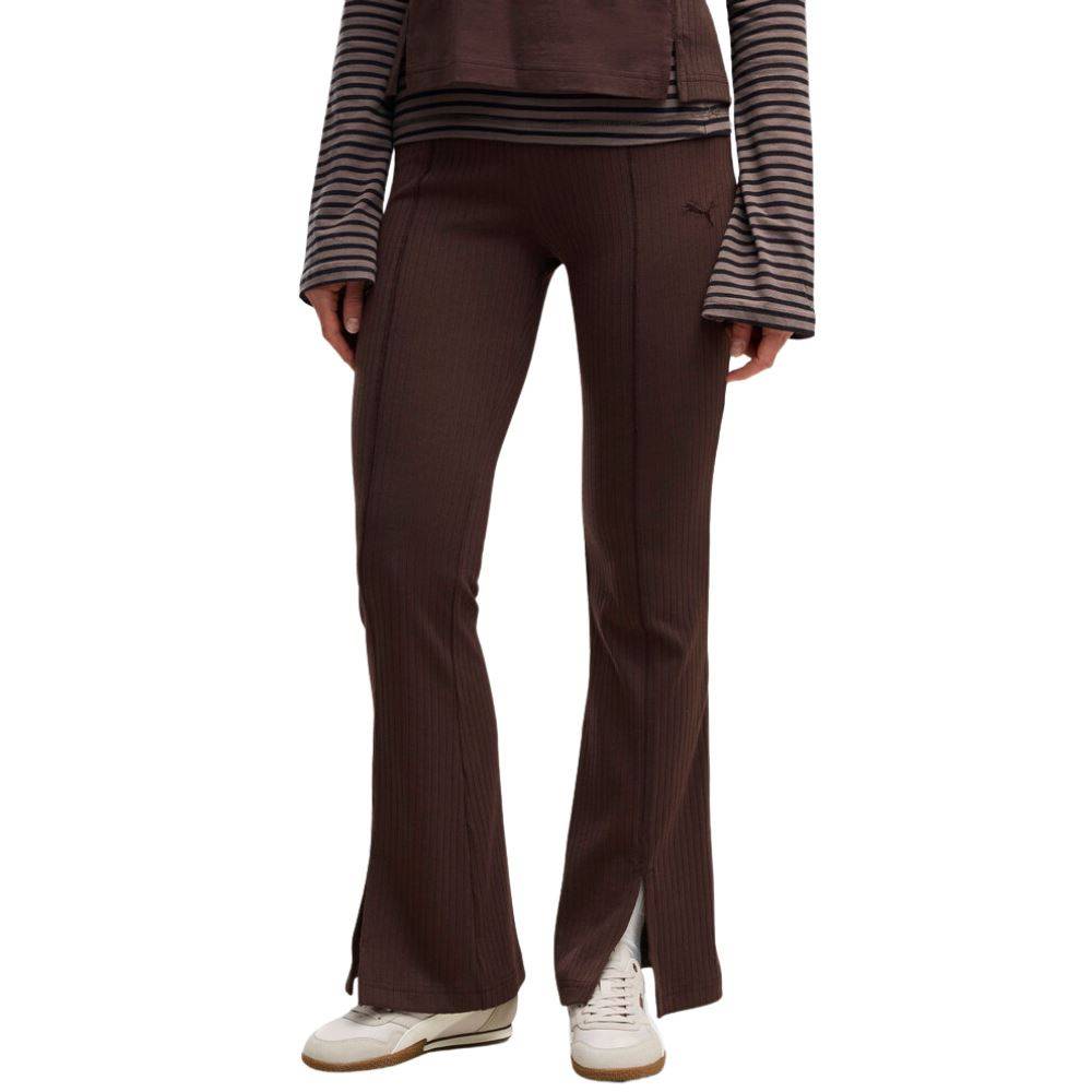 PUMA HER RIB FLARED LEGGINGS