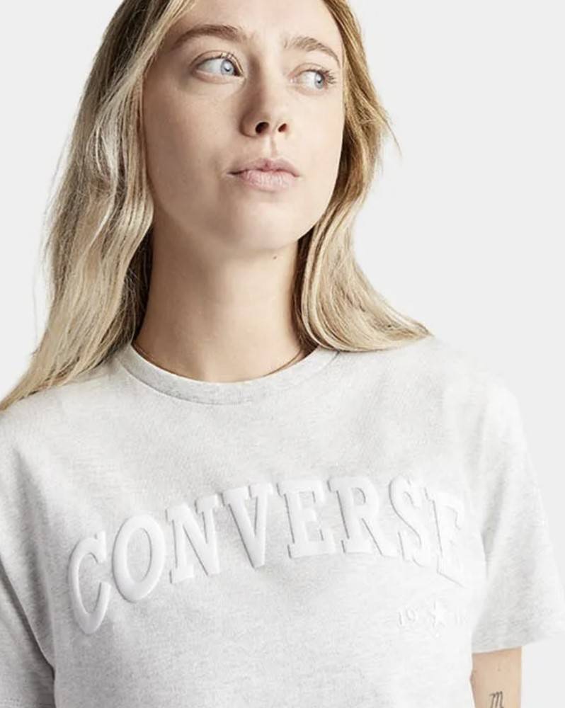 CONVERSE CROPPED COLLEGIATE CROPPED T-SHIRT