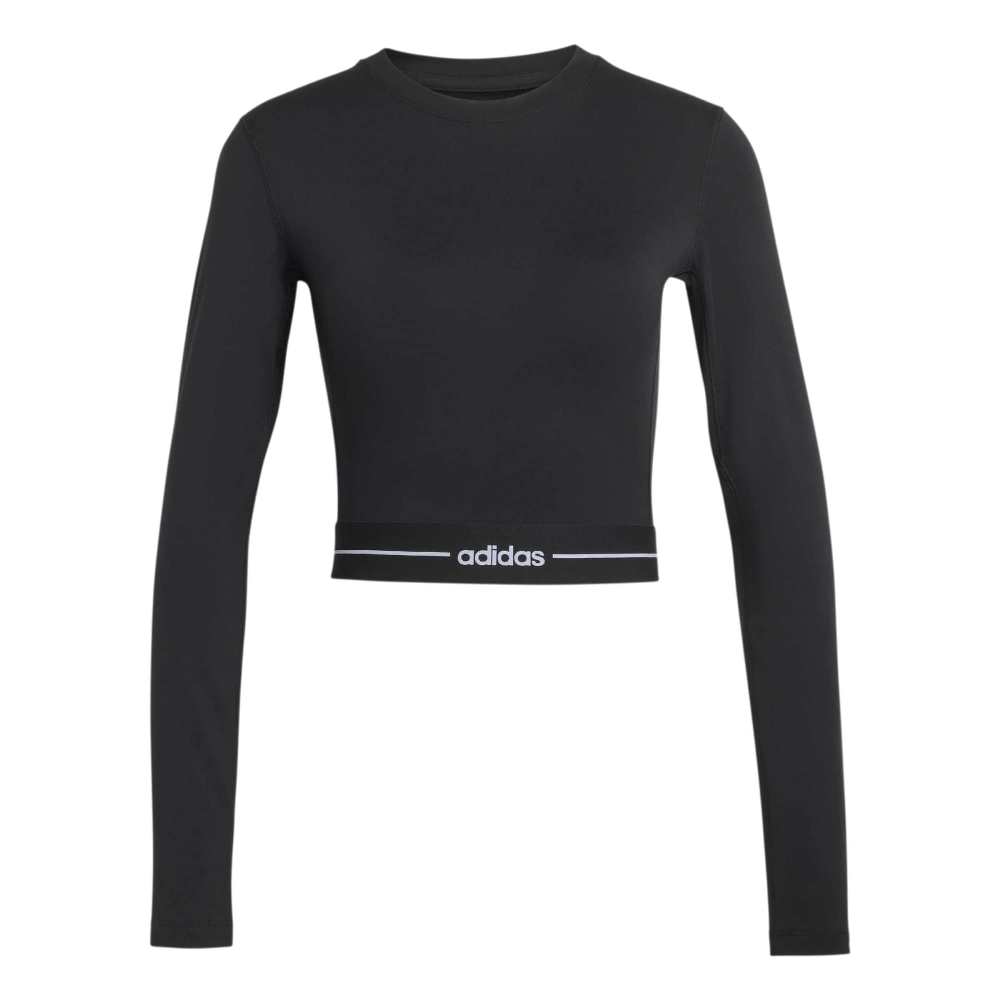 ADIDAS HYPERGLAM CROPPED LONG SLEEVE