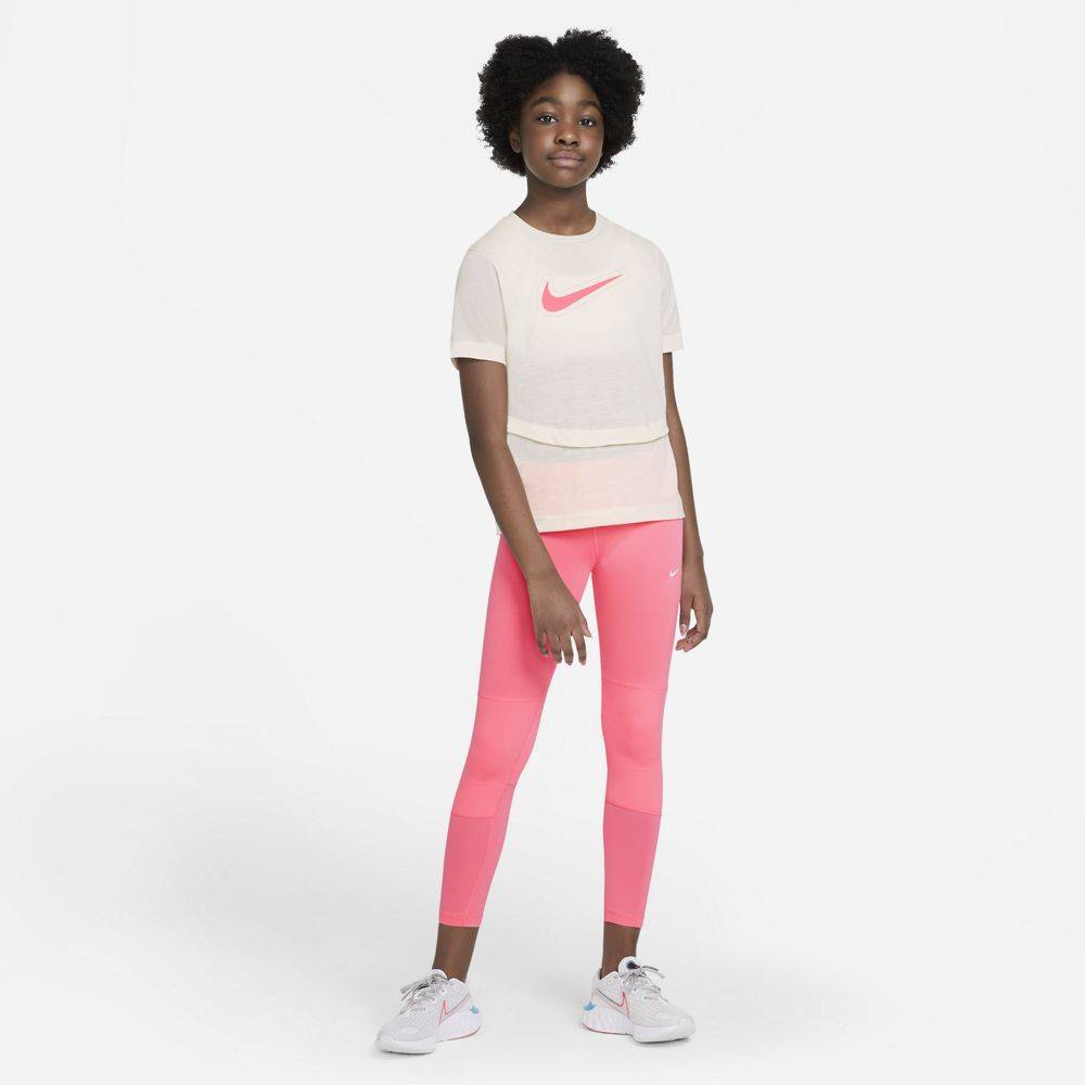 NIKE GIRLS DRI-FIT TROPHY SS TOP