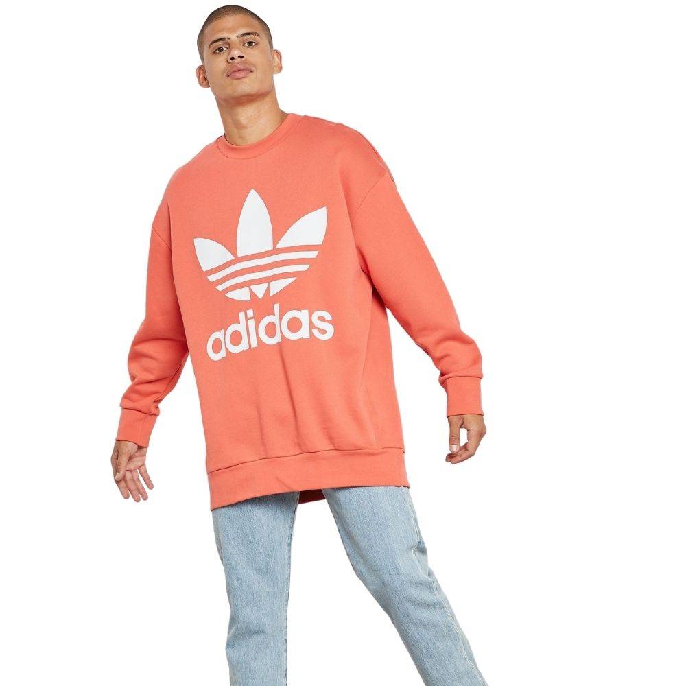 ADIDAS OVERSIZE TREFOIL SWEATSHIRT