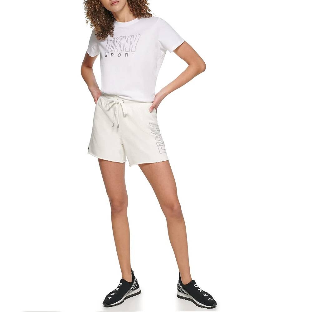DKNY WOMENS LOGO SHORT