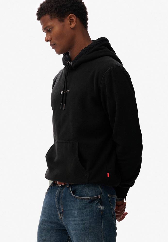 SUPERDRY MICRO LOGO FLEECE HOOD