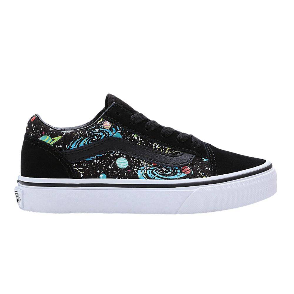 VANS KIDS GLOW IN THE DARK OLD SKOOL SHOES (4-8 YEARS)