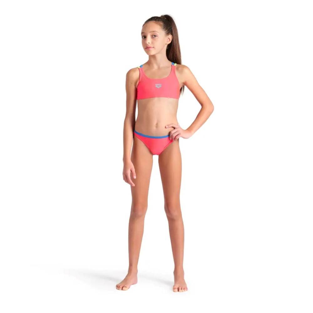 ARENA GIRL'S TWO PIECES SWIMSUIT SOLID