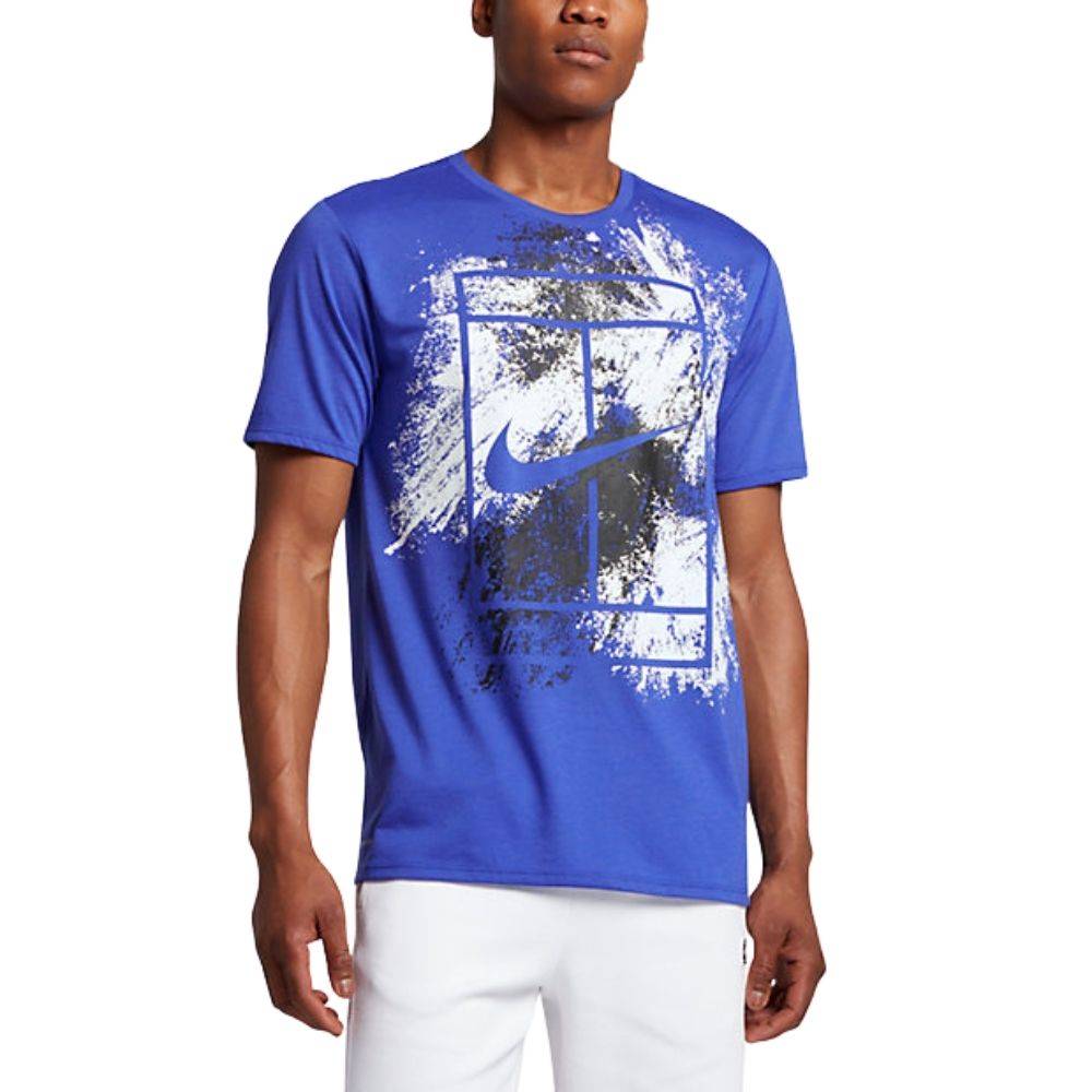 NIKE COURT DRY TEE DBL MENS