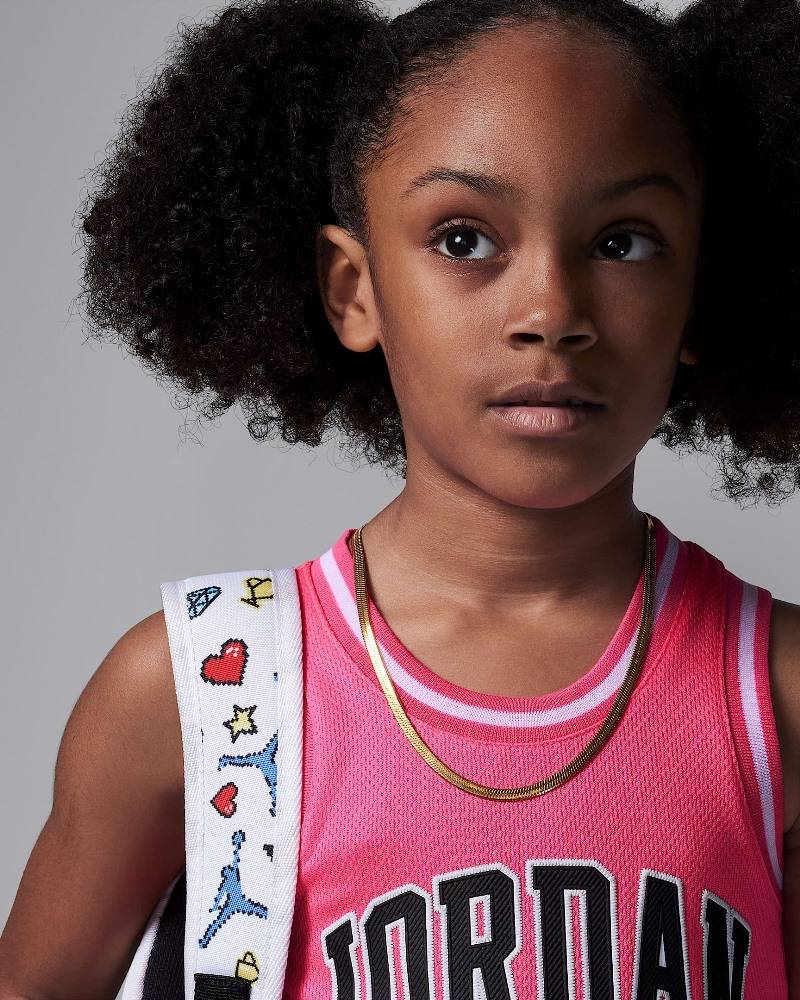 NIKE JORDAN LITTLE GIRLS 23 JERSEY DRESS