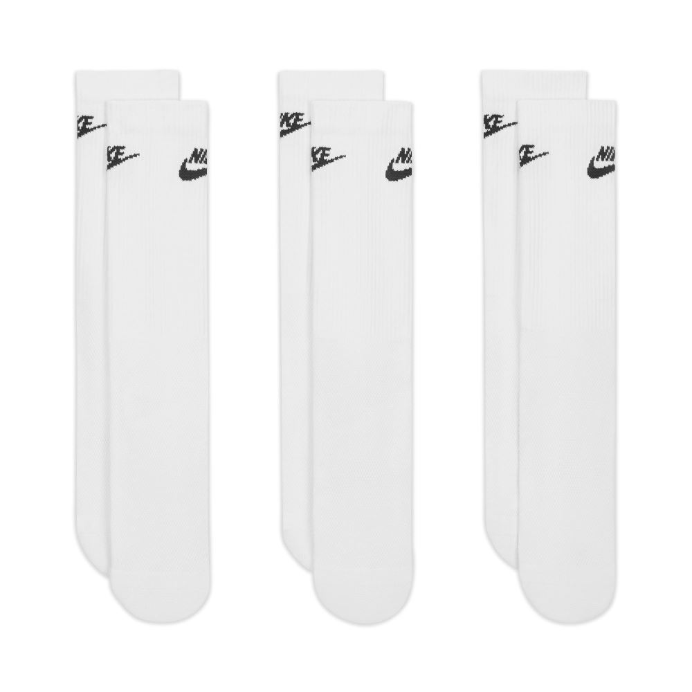 NIKE EVERYDAY ELEVATED CREW SOCKS FUTURA (3-PAIRS)