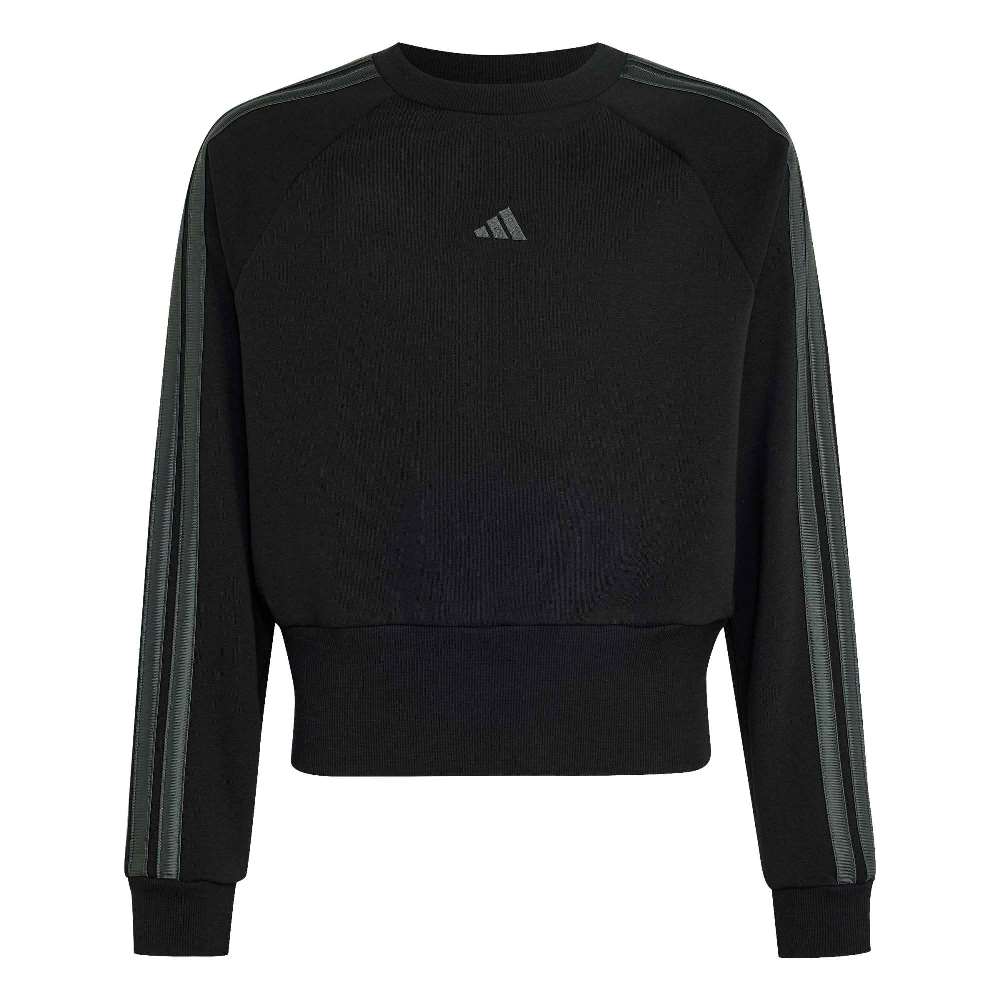 ADIDAS GIRLS SATIN SWEATSHIRT