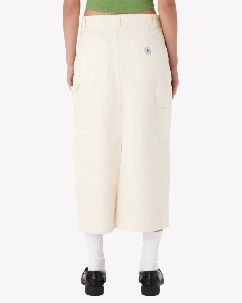 OBEY PAINTER S MIDI SKIRT