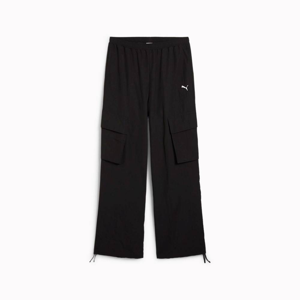 PUMA WARDROBE ESS RELAXED WOVEN CARGO PANTS OP