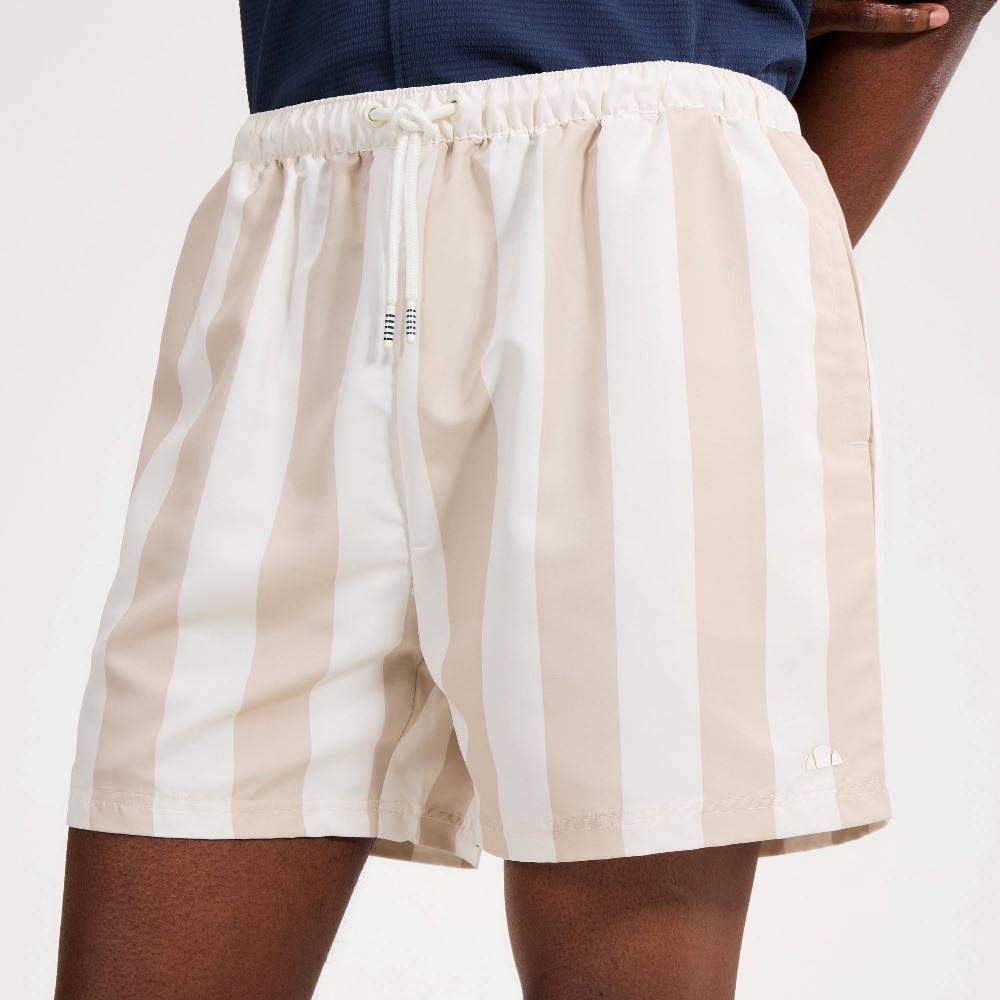 ELLESSE MENS RESORT STRIPES STAZIONA SWIM SHORT