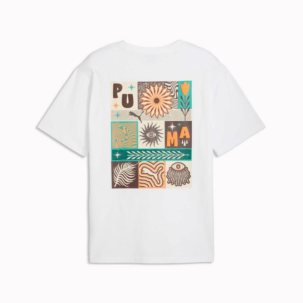 PUMA SUNSET DRIVE RELAXED TEE