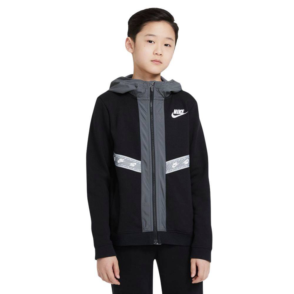 NIKE BOYS NSW ELEVATED TRIMS FULL-ZIP HOODIE