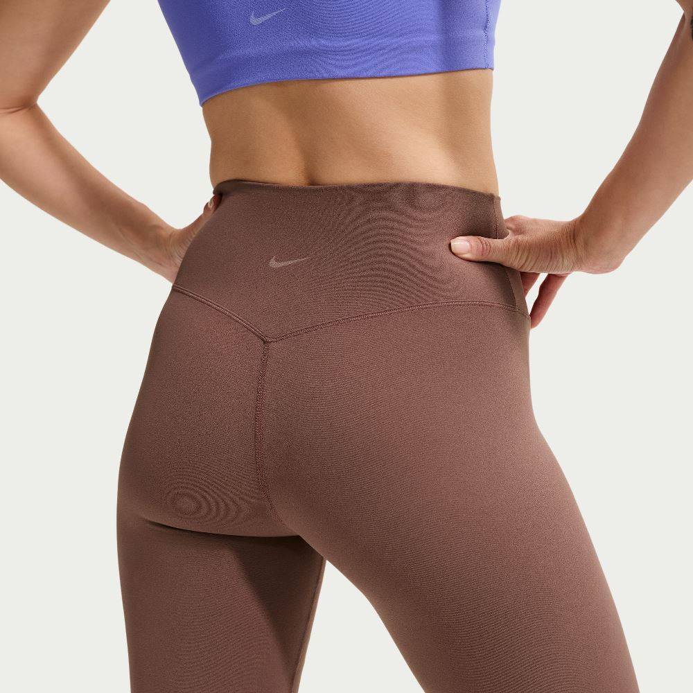 NIKE ZENVY HIGH-WAISTED NO-FRONT SEAM LEGGINGS