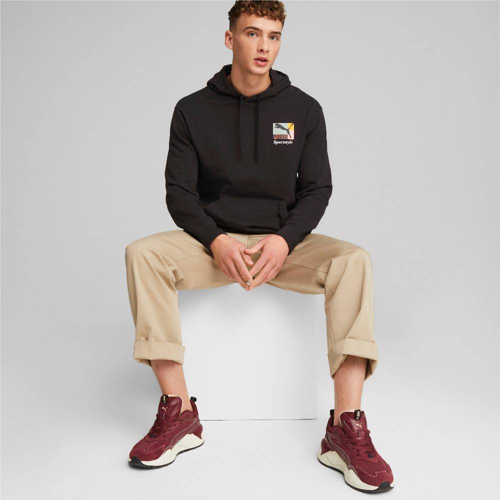 PUMA CLASSICS BRAND LOVE HOODIE
