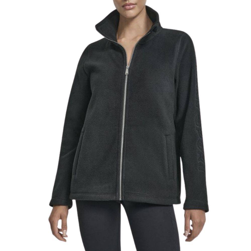 DKNY LOGO ZIP HOODIE