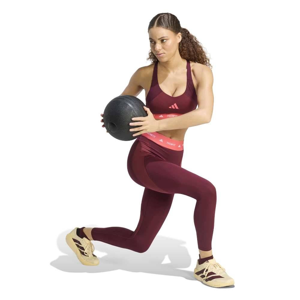ADIDAS TECHFIT WORKOUT COLOR BLOCK 7/8 LEGGINGS