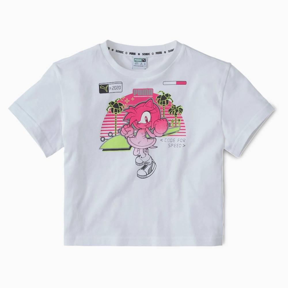 PUMA X SEGA GIRLS TEE