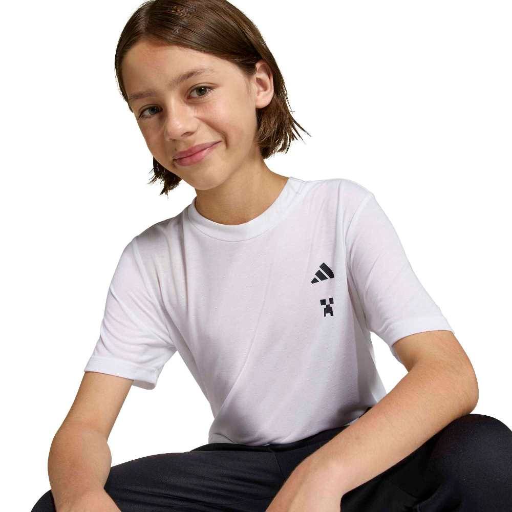 ADIDAS YOUTH MINECRAFT TRAINING T-SHIRT