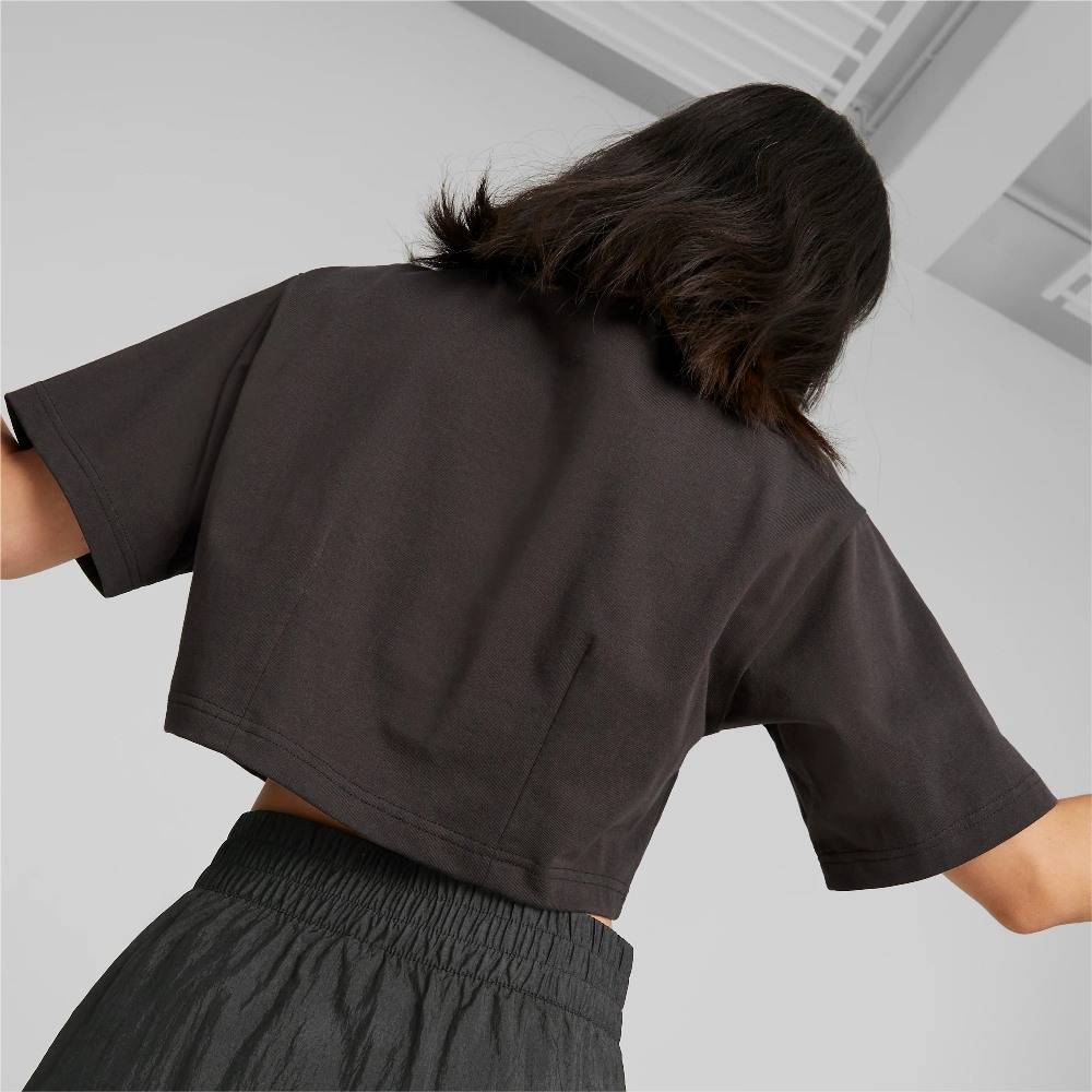 PUMA DARE TO CROPPED RELAXED TEE WOMEN