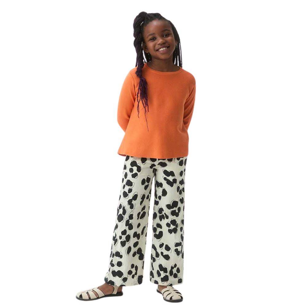 COMPANIA FANTASTICA DALMATIAN PRINT TROUSERS