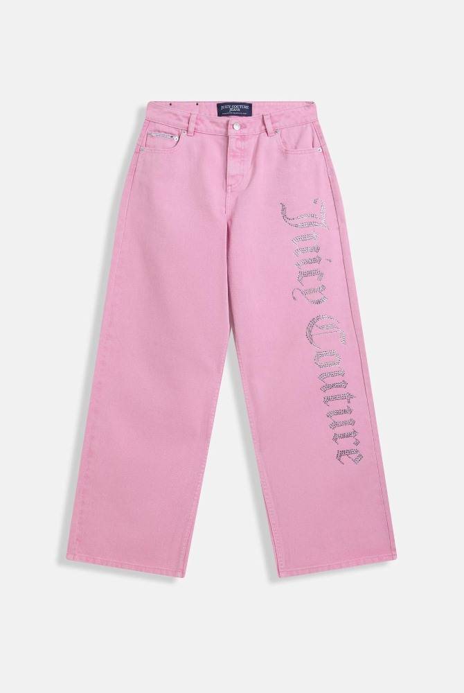 JUICY COUTURE DIAMANTE WIDE LEG JEAN
